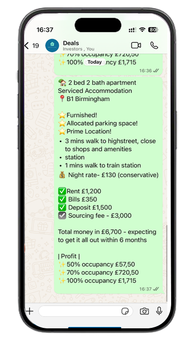 Mobile chat conversation preview
