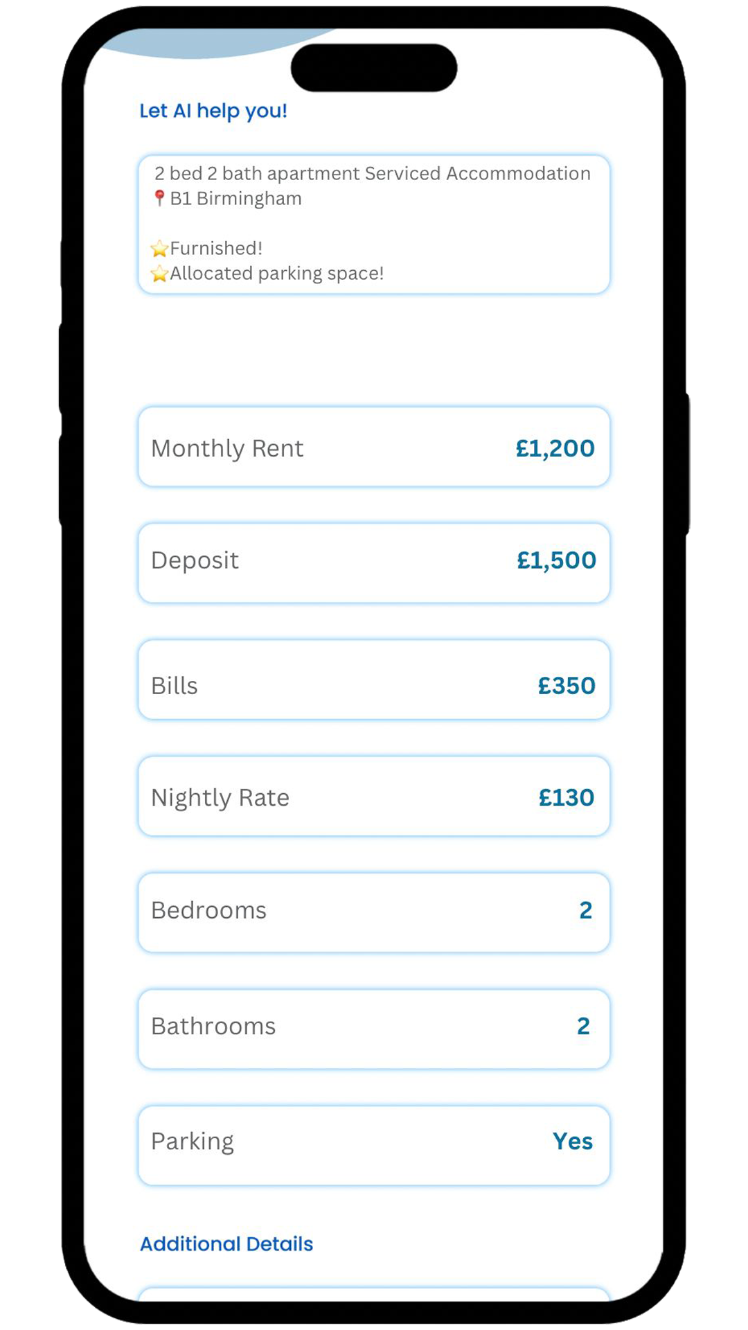 AI-assisted deal upload screen