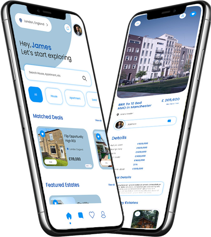 Property deal detail app screen